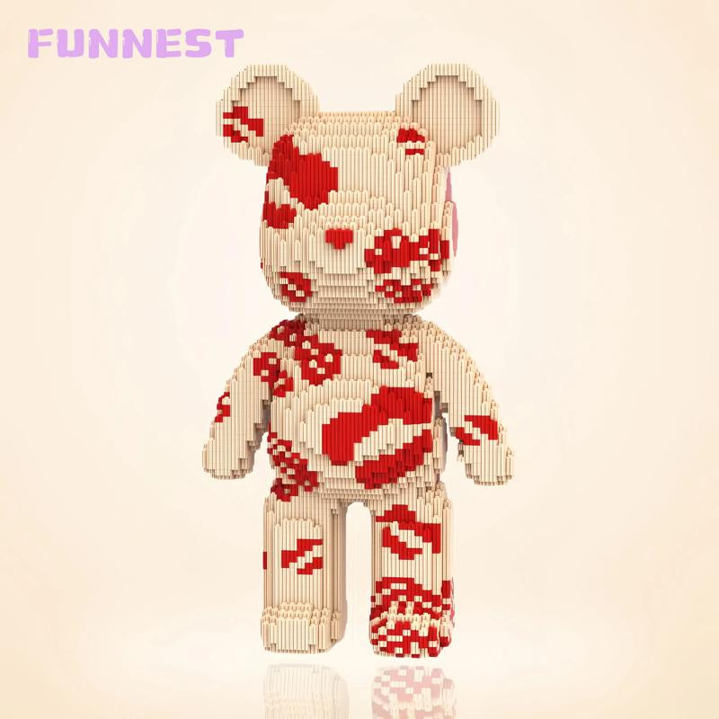Bear Building Block,Funnest Building Block, Beartoys,Birthday Gift,Festival Gift,Building Sets,Educationalbuilding Blocks,Trend Decoration,Cool
