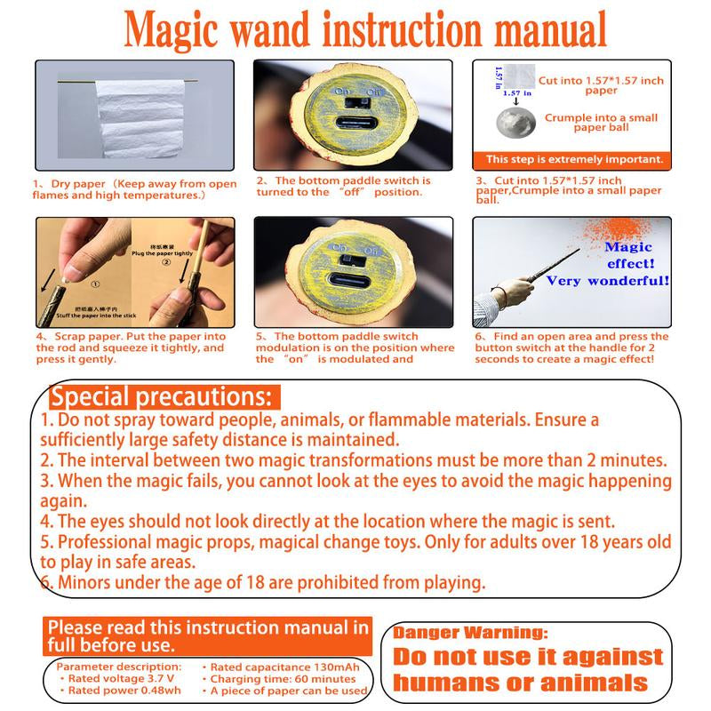 Magic Wands Wizard Wand Witches Cosplay, Wands Collection Christmas Halloween Props Party Supplies