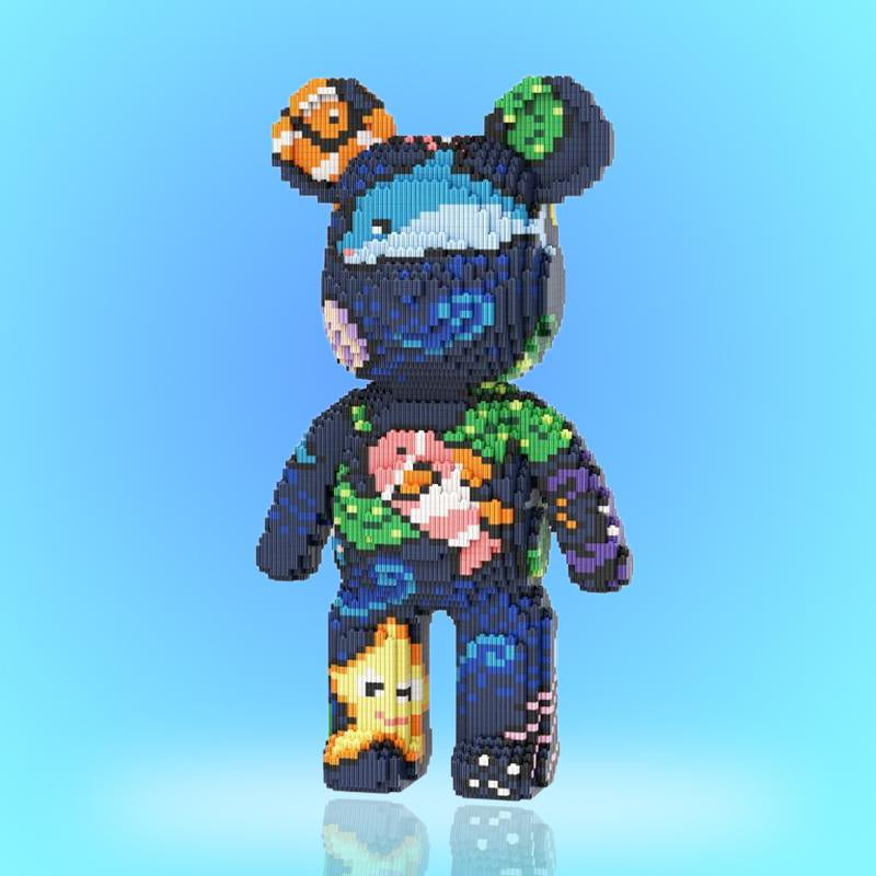 Bear Building Block,Funnest Building Block, Beartoys,Birthday Gift,Festival Gift,Building Sets,Educationalbuilding Blocks,Trend Decoration,Cool