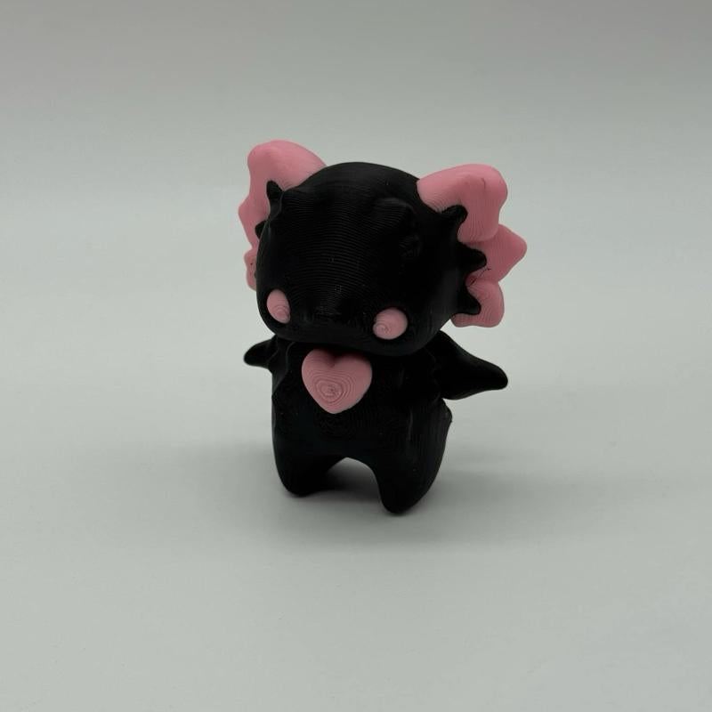 Pixie Buddies 3D Printed Collectable Figure Spring Fairies Moth Cherry Blossom - White & Pink Designs with Floral Accents