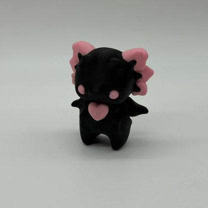 Pixie Buddies 3D Printed Collectable Figure Spring Fairies Moth Cherry Blossom - White & Pink Designs with Floral Accents