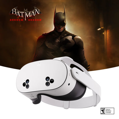3S 128GB – Get Batman: Arkham Shadow and a 3-Month Trial of Meta Horizon+ Included – All-In-One Headset