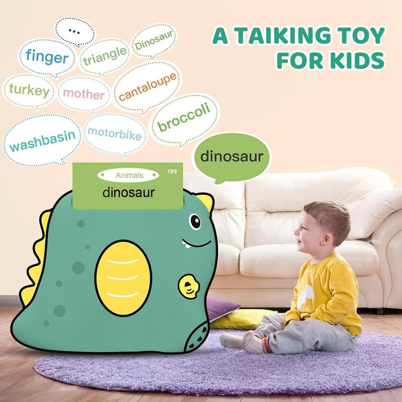 Talking Flash Cards with 224 Sight Wordsmontessori Toys, Speech Therapy, Autismsensory Toys, Educational Language Learning Toy Animal