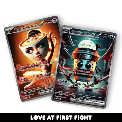 Italian Brainrot Pokemon - Custom Holographic Fan-Art Cards - Hilarious Affordable Gift for Meme & Pokemon Fans