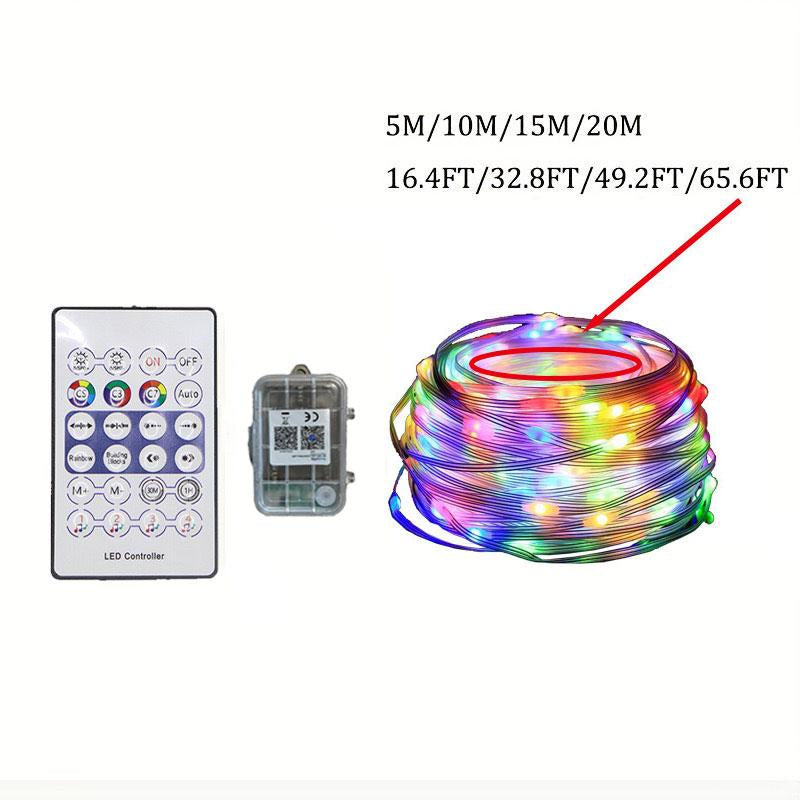 RGB Phantom LED Light - Intelligent Point-Controlled Voice-App, Waterproof, Sun Resistance, Ideal for Indoors & Outdoors, Music Sync LED Strip, Mother'S Day Gift