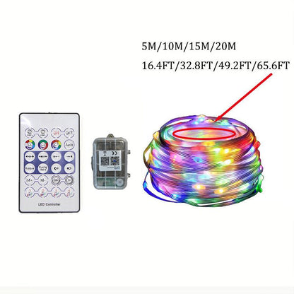 RGB Phantom LED Light - Intelligent Point-Controlled Voice-App, Waterproof, Sun Resistance, Ideal for Indoors & Outdoors, Music Sync LED Strip, Mother'S Day Gift