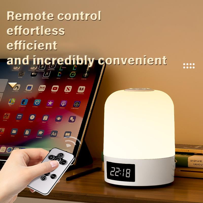 Rechargeable Portable Baby Night Light， Remote Control Dimmable -3 Colors&Brightness Adjustable - USB Rechargeable Touch Lamp for Breastfeeding, Kids & Adults, Dimmable Warm LED Bedside Sleep Aid, Eye-Friendly Nursery Light