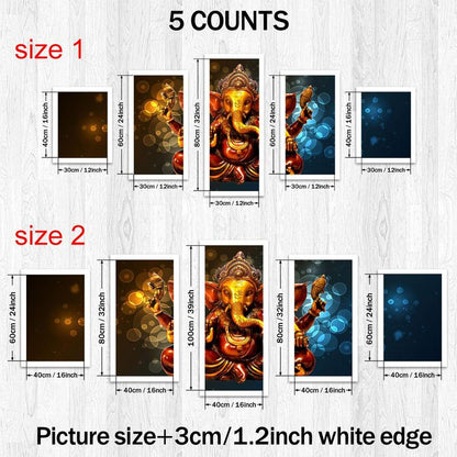 Painting Canvas Wall Art, Modern Religious Art Poster, Wall Art Decor for Home Living Room Bedroom Office, Ornaments