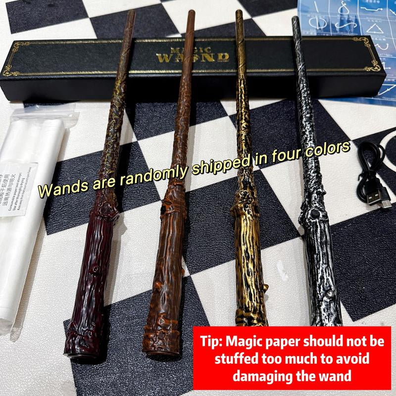 Magic Wands Wizard Wand Witches Cosplay, Wands Collection Christmas Halloween Props Party Supplies