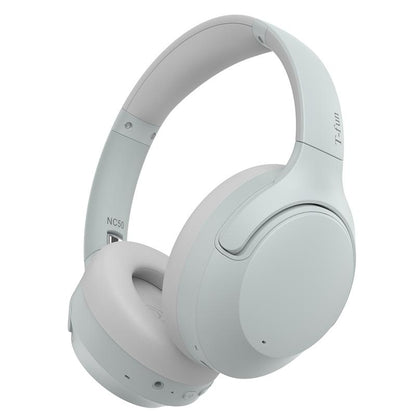 T-Fun NC50 Hybrid ANC Wireless Headphones, Built-In Mic, Low Latency,Be Aware of Safety Mode,Custom EQ, Over-Ear, Android/Iphone