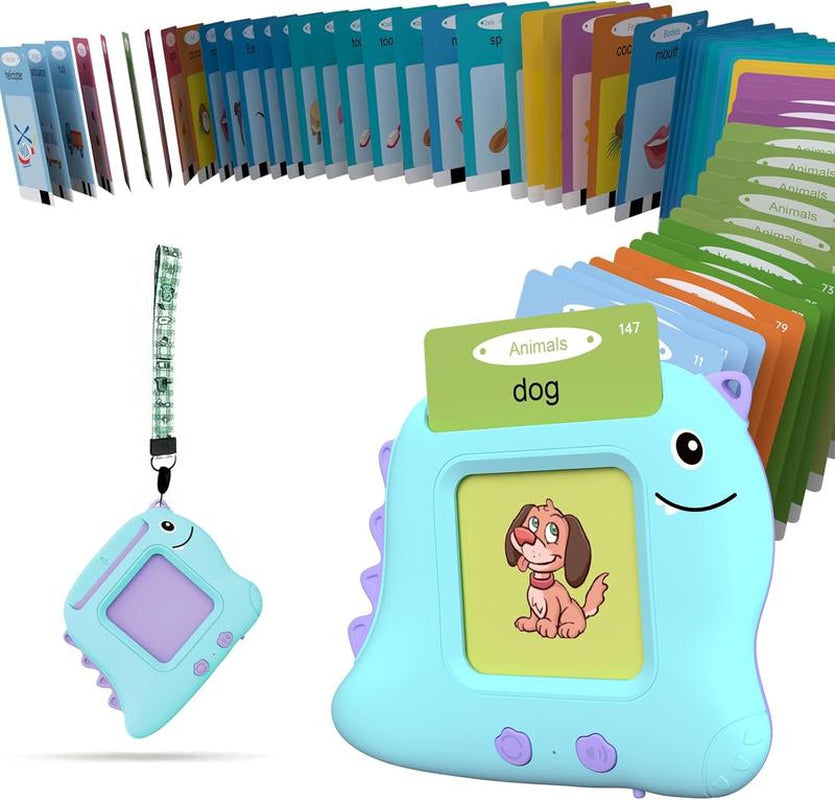 Talking Flash Cards with 224 Sight Wordsmontessori Toys, Speech Therapy, Autismsensory Toys, Educational Language Learning Toy Animal