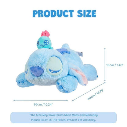 Dreamy Planet Series: 16 - Inch Stitch and Companion Plush Dolls in Lounge Pose - Perfect for Bedroom, Sofa, and Cuddling Stuffed Toys Huggable