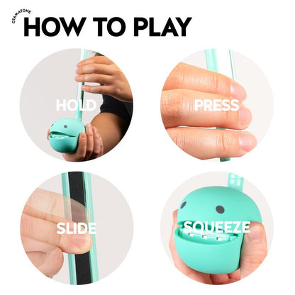 Otamatone Regular Sweets [Mint] - Japanese Musical Instrument Electronic Synthesizer - Maywa Denki Studio - Fun Gift for Children, Teens, Adults