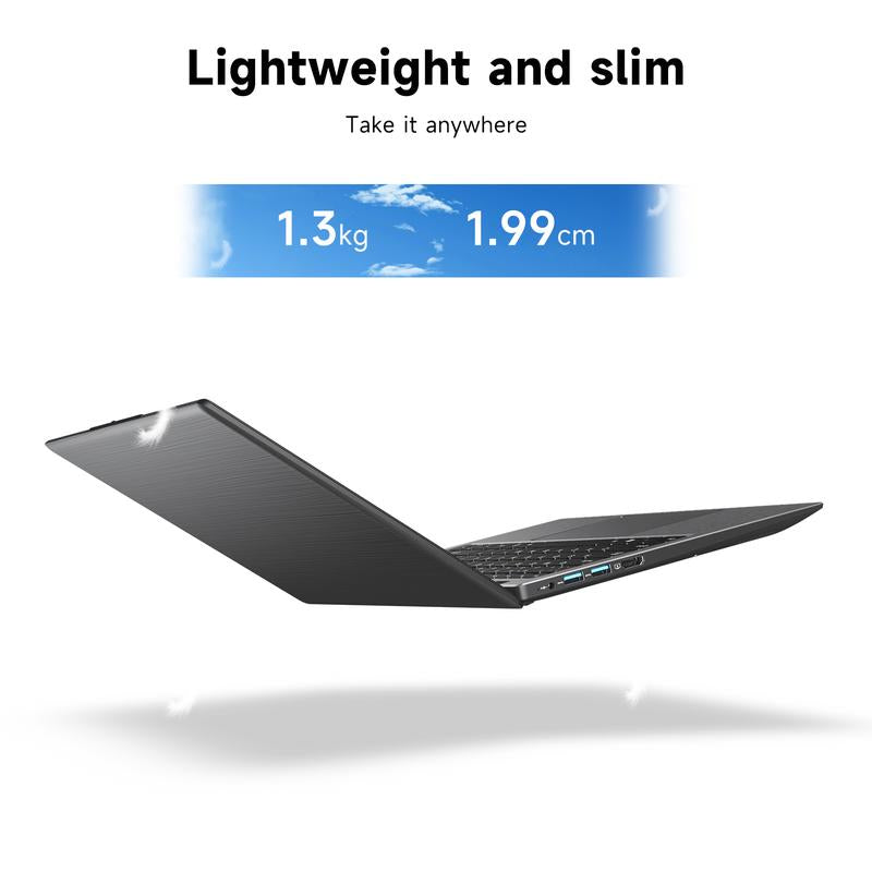 RNRUO 14-Inch Laptop Intel N4000 Dual-Core Processor 8GB RAM 256GB SSD ROM Windows 11 ,Suitable for Student Study ＆ Business Office