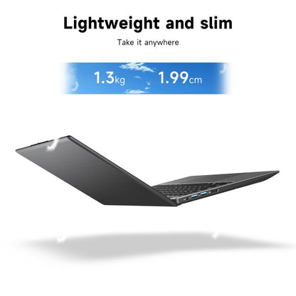 RNRUO 14-Inch Laptop Intel N4000 Dual-Core Processor 8GB RAM 256GB SSD ROM Windows 11 ,Suitable for Student Study ＆ Business Office