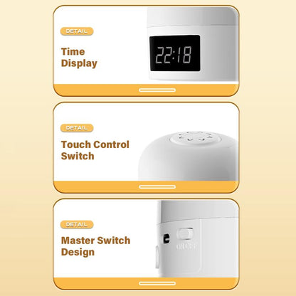 Rechargeable Portable Baby Night Light， Remote Control Dimmable -3 Colors&Brightness Adjustable - USB Rechargeable Touch Lamp for Breastfeeding, Kids & Adults, Dimmable Warm LED Bedside Sleep Aid, Eye-Friendly Nursery Light