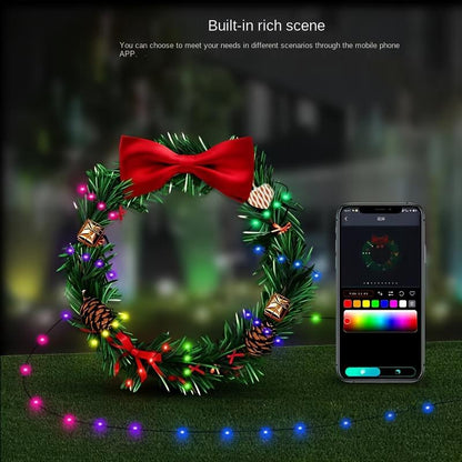 RGB Phantom LED Light - Intelligent Point-Controlled Voice-App, Waterproof, Sun Resistance, Ideal for Indoors & Outdoors, Music Sync LED Strip, Mother'S Day Gift