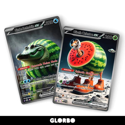 Italian Brainrot Pokemon - Custom Holographic Fan-Art Cards - Hilarious Affordable Gift for Meme & Pokemon Fans