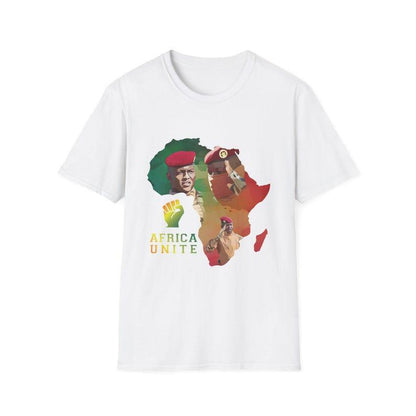 Africa Unite Unisex T-Shirt Featuring Support for President Ibrahim Traore and Pan-African Unity Movement